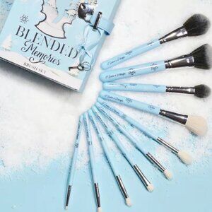 P. Louise x Mikayla Blended Memories 10pc Brush Set - Face + Eyes / NIB